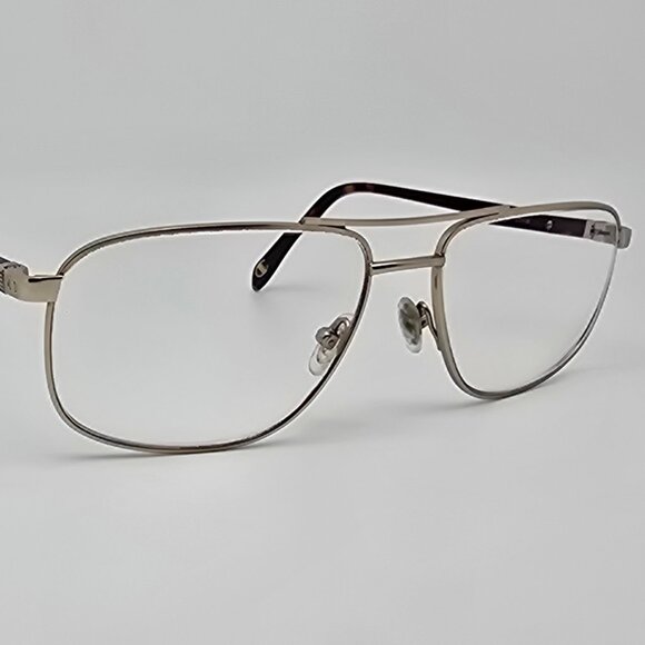 Champion CU4019 C03 Matte Gold Tortoise Aviator Eyeglasses Frame w/ Case 59mm - Picture 7 of 15